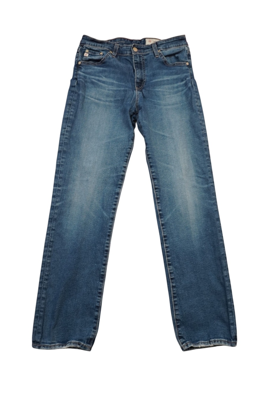 AG Adriano Goldschmied Mari Jeans Womens 29 29x30 Blue Mid Rise Slim Straight